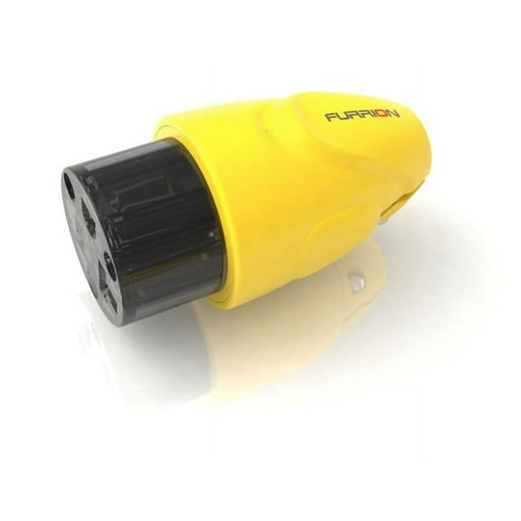 Furrion F15FMP-SY 15/20 Universal Amp Straight Blade Female Connector - Yellow