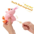 thumbnail image 4 of Peluche Karister Duck con 3 patos enrollados para bebés de 28 cm, 4 of 7