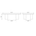 thumbnail image 5 of Mesa de Centro Risan Blanco - Kessa Muebles, 5 of 5