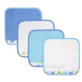 thumbnail image 1 of Just Born Sea Brights Woven Washcloth 4pk - Boy, 1 of 1