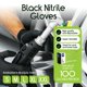thumbnail image 4 of Guantes desechables Inspire de nitrilo negro talla grande, 100 unidades, 4 of 7