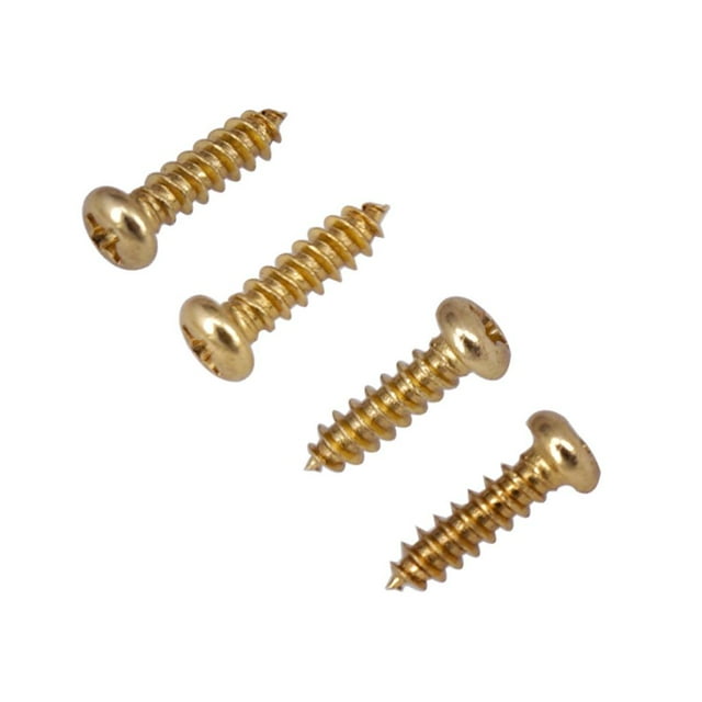 50pcs Afinación Cve de Montaje Tornillos de Hierro para Guitarra Acústica Eléctrica Piezas de Bajo de Reempzo Sunnimix Tornillos de fijación para guitarra
