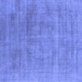 thumbnail image 1 of Ahgly Company Indoor Square Oriental Blue Industrial Area Rugs, 4' Square, 1 of 4