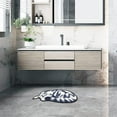 thumbnail image 3 of Lovely Cat Printed Rug, Waterproof Bath Mat, Wipeable Living Room Rug, Washable Bedside Rug, Bedroom Rug, Cat Kitchen Mat, Non-Slip Rubber Mat (Grey) 40×76CM, 3 of 5