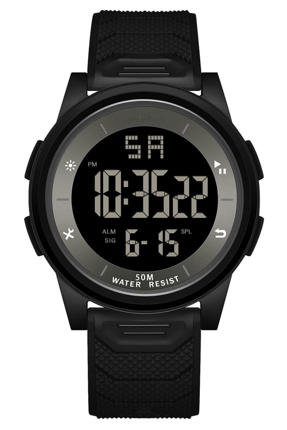 Watch for Men, Men Digital Sport Watch with Stopwatch/Alarm/Dual Time/Calender Waterproof Sport Watch Birthday Gifts for Men
