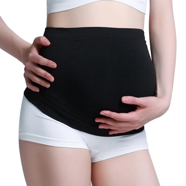 EeaseMX Cinturón de embarazo, corsé de soporte para el embarazo, faja de vendaje para embarazadas (negro, talla M, caderas: 85-95 cm)