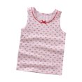 thumbnail image 1 of Gilet Sans Manches pour Filles, Mélange Coton-polyester, Col Rond, Design Imprimé Coloré, Tissu Léger et Respirant, Port Toutes Saisons, 1 of 5