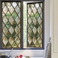thumbnail image 3 of Privacy Window Film 17.7"x39.4" Home Decorative Geometry Glass Window Film PVC Static Cling Sticker for Glass Door Home and Office Bathrooms Glass Sticker, 3 of 7