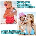 thumbnail image 3 of Sunscreen Applicator For Kids,Sunblock Brush Set With Protective Caps, Sun Lotion Applicator Sun Brush, 3 of 6
