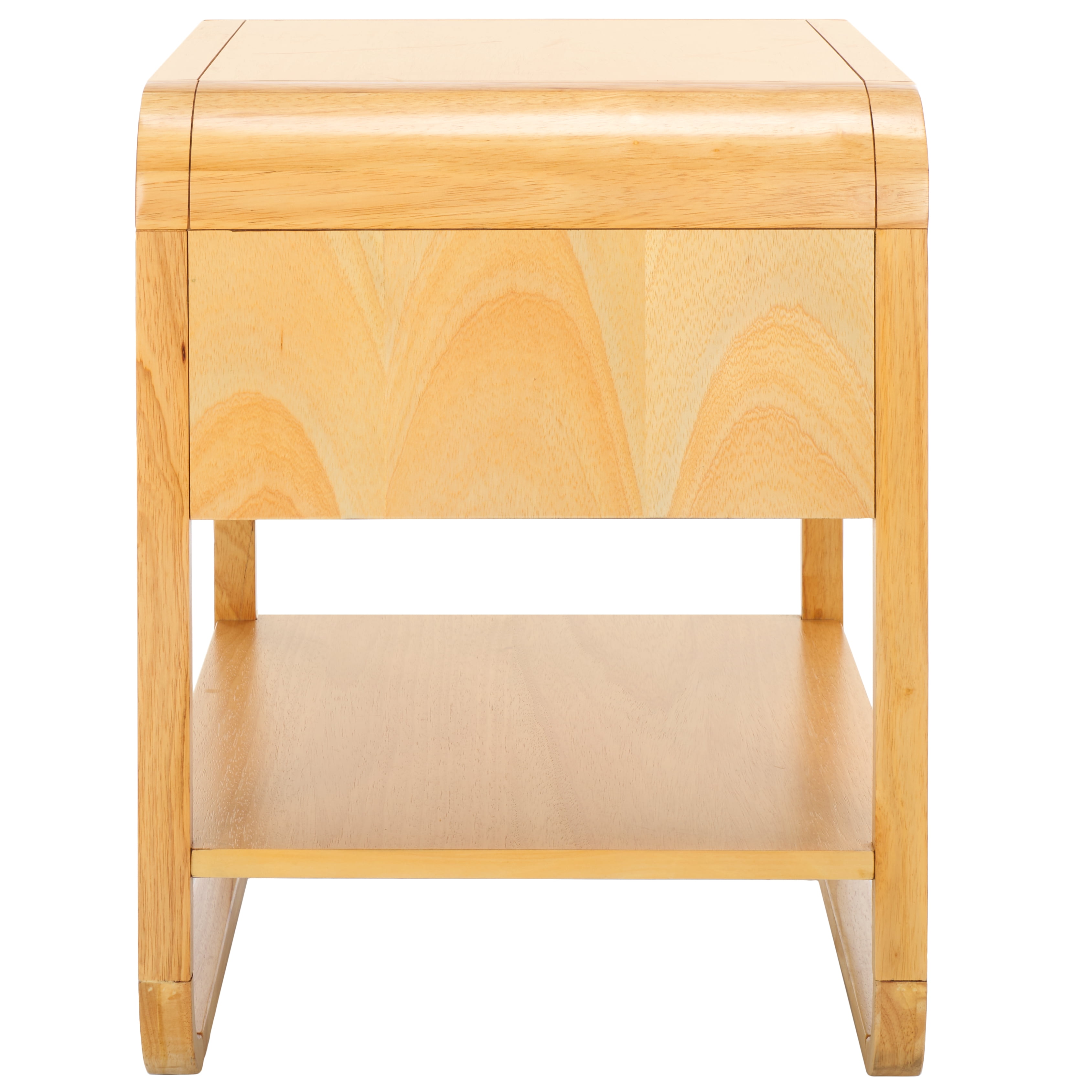 SAFAVIEH Yunis Contemporary 1 Drawer Nightstand,Natural/Natural Rattan