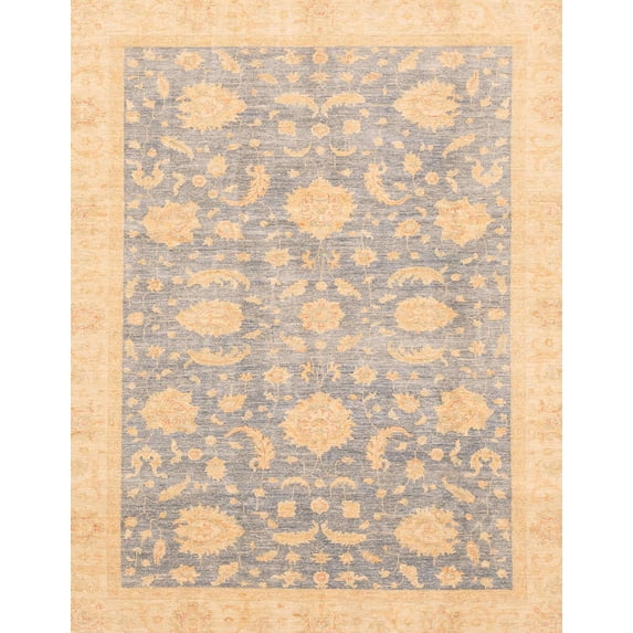 Ahgly Company Indoor Rectangle Abstract Brown Oriental Area Rugs, 5' x 8'