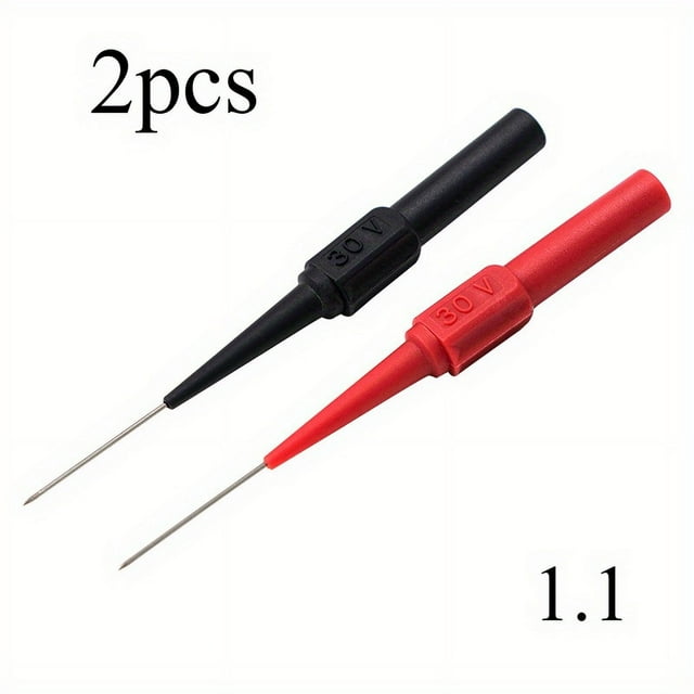 CNKOO 1 Set Car Diagnostic Test Probe Set 30V Automotive Circuit Tester Back Piercing Needle Multimeter Test Lead Extension Kit for Auto Repair ZZZ