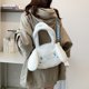 thumbnail image 1 of Sanrios Melody Kuromi Cinnamoroll-Bolsa de peluche Kawaii, mochila escolar con dibujos animados de Anime, muñeco de peluche, regalo para niños, 1 of 4