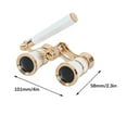 Gaqring 3X25 Opera Glasses Binoculars Mini Binocular Portable Binocular