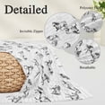 thumbnail image 3 of Black Horse Pillow Covers King, Watercolor Vintage Animals Soft Brushed Microfiber Breathable Throw Pillow Covers, Decorative Pillowcase with Zipper for Couch Sofa Bedroom Living Room 20"x36", 3 of 9