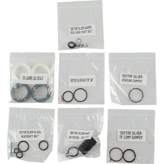 RockShox Fork Service Kit Full: Sektor Silver Solo Air A1