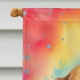 thumbnail image 6 of Beagle Hippie Dawg House Flag 28 in x 40 in, 6 of 7
