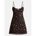 thumbnail image 5 of No Boundaries Embroidered Organza Mini Dress, Women’s XXS-XXL, 5 of 5
