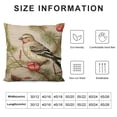 thumbnail image 5 of ONETECH Spring Throw Pillow Cover, and Bird Pattern Pillow Cover, Christmas Decoration Gift Home Decoration Square Sofa Chair Cushion Cover, 5 of 5
