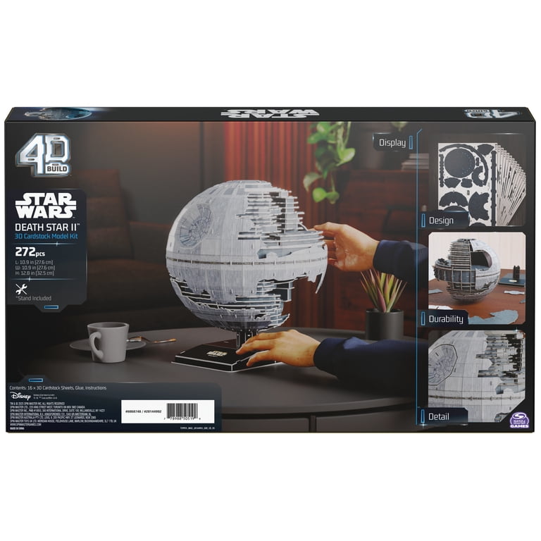 4D Build Star Wars Death Star II Deluxe Model Kit for Adults