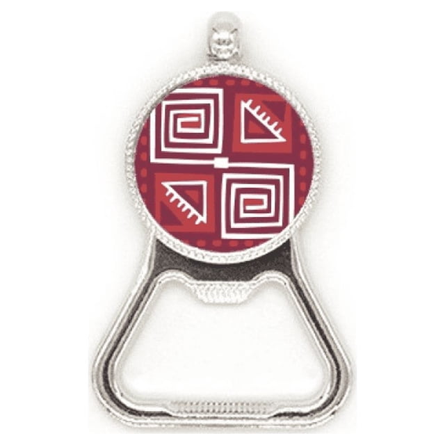 Red Wine Color Mexico Totems Ancient Civilization Metal Beer Bottle Cap Opener Duty Stainless Steel