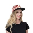 thumbnail image 6 of Hirioo Tomato for Baseball Cap Men Cap Flat Brim for Men Women Teens Adjustable Baseball Cap, 6 of 7