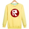 thumbnail image 1 of Roblox-suéter de cuello redondo para niños y adultos, chaqueta periférica, camisa de fondo, estilo informal de manga larga, primavera y otoño, 1 of 4