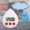 White, variant on ZZkhGo Water Drop Smart Electronic Timer Digital Countdown with 99 mins Setting Suction Cup for Showers with Alarm Feature Compact Easy Setup 6.5x8x2.2cm
