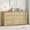 natural, variant on Wooden Dresser with 9 Drawers, Tall Modern Closet with Deep Storage, Large Chest of Drawers with Wide Top, Long Storage Dresser for Bedroom, Living Room, Hallway, Red Walnut