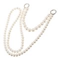 thumbnail image 3 of Pearl Chain Purse Strap Replacement Handbag Pearl Chain Crossbody Bag Chain Strap, 3 of 9