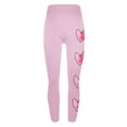 thumbnail image 5 of lcziwo Women's Valentine Day Leggings Fashion Heart Printed Tight Yoga Pants Milk Silk Soft Sport Elastic Tight Pants Valentines Gifts Pink M,, 5 of 7