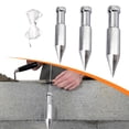thumbnail image 3 of Juego De 3 Plomadas Con Martillo De Alambre Para Nivelación De Cimientos En Trabajos De Albañilería Y Construcción., 3 of 4