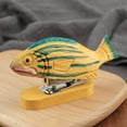 thumbnail image 4 of Agiferg Wooden Portable Stapler Creative Books Manual Stapler Office Supplies, 4 of 4