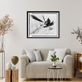 thumbnail image 4 of Historic Framed Print, [Crew lying on board the tilting deck of the Reliance], 17-7/8" x 21-7/8", 4 of 9