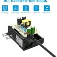 thumbnail image 3 of BENSN 5 V 2A DC Power Supply Adapter for Nextbook, Tablets, Baby Monitor, Victrola Record player, TV Box, Camera, LED Pixel Light, Webcam, Guitar Receiver, Speaker and More 5 Volt Devices Charger Cord, 3 of 8