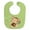 MultiColor, variant on Caroline's Treasures Baby Bib, Monkey, Green