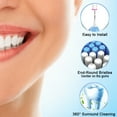 thumbnail image 4 of 16 Pack Replacement Heads for Oral B Electric Toothbrushes. Pack of 4 Precision Clean, 4 Cross Clean, 4 3D Whitening Clean, 4 Sensitive Clean., 4 of 7