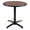 Dark Mahogany, Arched X Base, variant on KFI Studios Mode 3' x Round' Dining Table, Dark Mahogany, Arched X Base