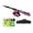 Pink, variant on koolsoo Fishing Pole Child Spincasting Reels Fishing Rod and Reel Combos for Angler Boys Pink