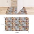 thumbnail image 6 of Bohemian Retro Geometric Patterns (6) Welcome Doormat for Indoor/Outdoor Entrance Bohemian Retro Geometric Patterns (6) Decoration Door Mat Kitchen Door Mat Bedroom Doormat 17x30 Inch, 6 of 6