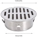 thumbnail image 2 of 3 piezas de tapón de bañera de silicona, uso general Coladores de desagüe de silicona, tapón de desagüe universal, colador de tapón de fregadero, para baño, cocina, suelos de fregadero, lavabo, 2 of 5