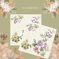 thumbnail image 5 of Keep Unique Floral Wedding Party Napkins, Disposable Napkin Birthday Decoupage, Pack/20, 5 of 6