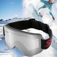 thumbnail image 2 of Gafas de esquí Gafas de snowboard profesionales Protección Gafas de nieve Gafas para Plata kusrkot Gafas de esquí de snowboard, 2 of 8