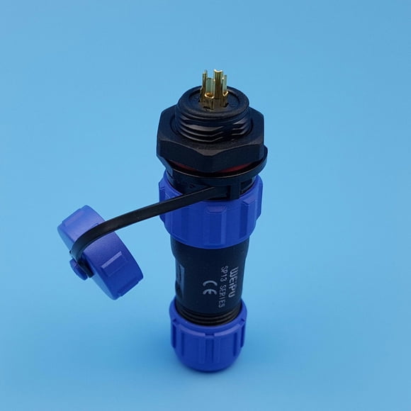 SP13 Panel IP68 Waterproof Plug and Socket Circular Connector 2/3/4/5/6/7pin