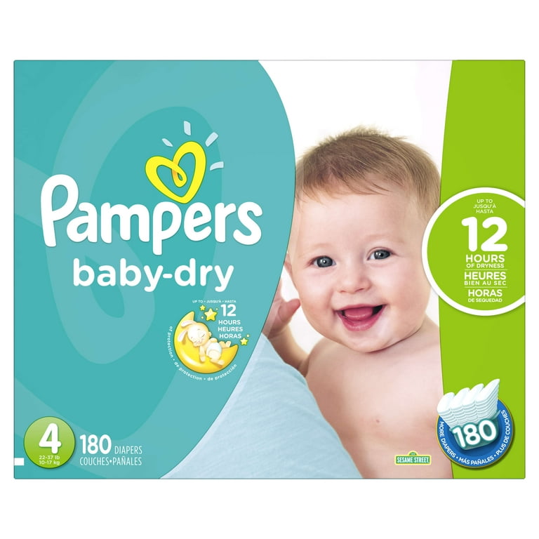 Pampers baby dry size 4 walmart sales