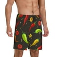 thumbnail image 2 of Fotbe Chili2 Pantalones Cortos de Pijama para Hombre, Ropa de Dormir, Pantalones de Pijama Cortos para Hombre-XX-Large, 2 of 6