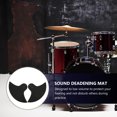 thumbnail image 3 of OULII 2Pcs Drum Cymbal Mute Pad Black Drum Practice for Precise Sound Dampening, 3 of 8