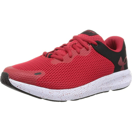 Under Armour Mens Charged Pursuit 2 Bl Running Shoe 10.5 X-Wide Red 600/Black