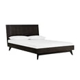 thumbnail image 2 of Allora 3-Piece Modern Wood King Bedroom Set in Brushed Brown/Gray/Antique Brass, 2 of 6