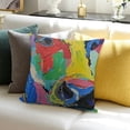 thumbnail image 3 of BANET  Soft Short Plush Pillowcase - Perfect Blend of Comfort and Style Art Painting oil Painting 22x22in, 3 of 5